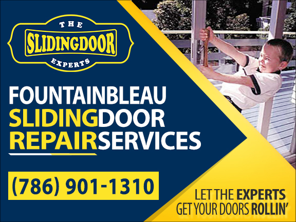 Fountainbleau Sliding Glass Door Repair Services