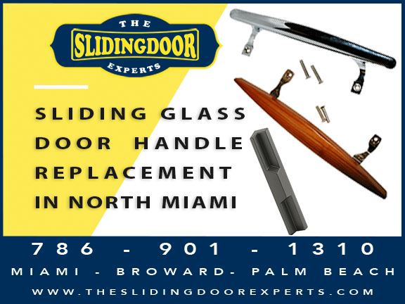 Sliding Glass Door Handle Replacement in North Miami
