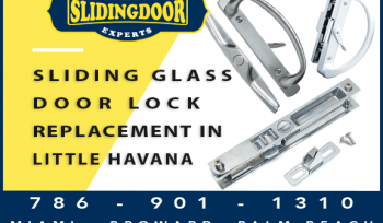 Sliding Glass Door Lock Repair & Replacement in Little Havana