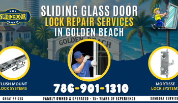 Sliding Glass Door Lock Repair & Replacement in Golden Beach