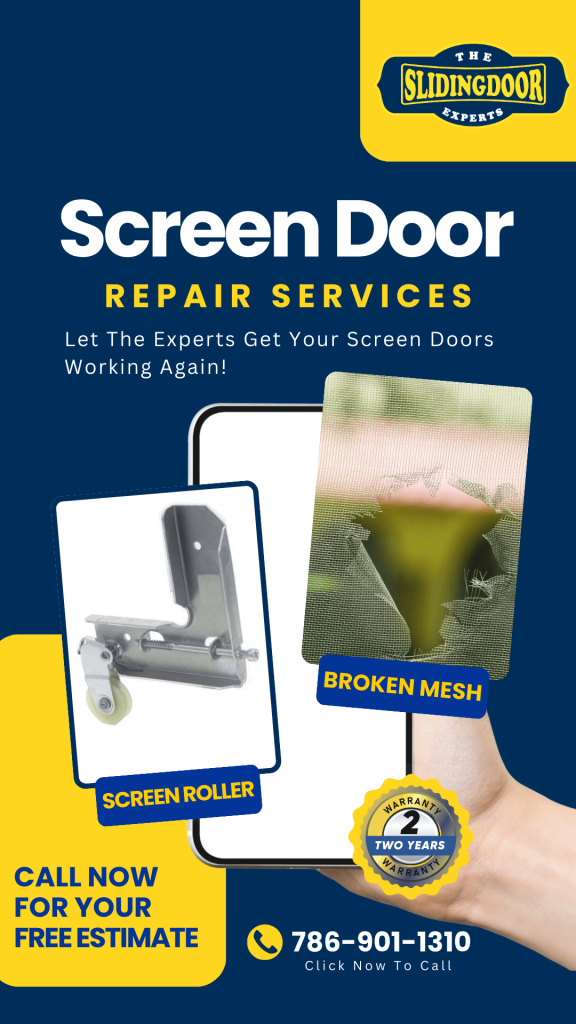 The Sliding Door Experts - Screen Repair Services