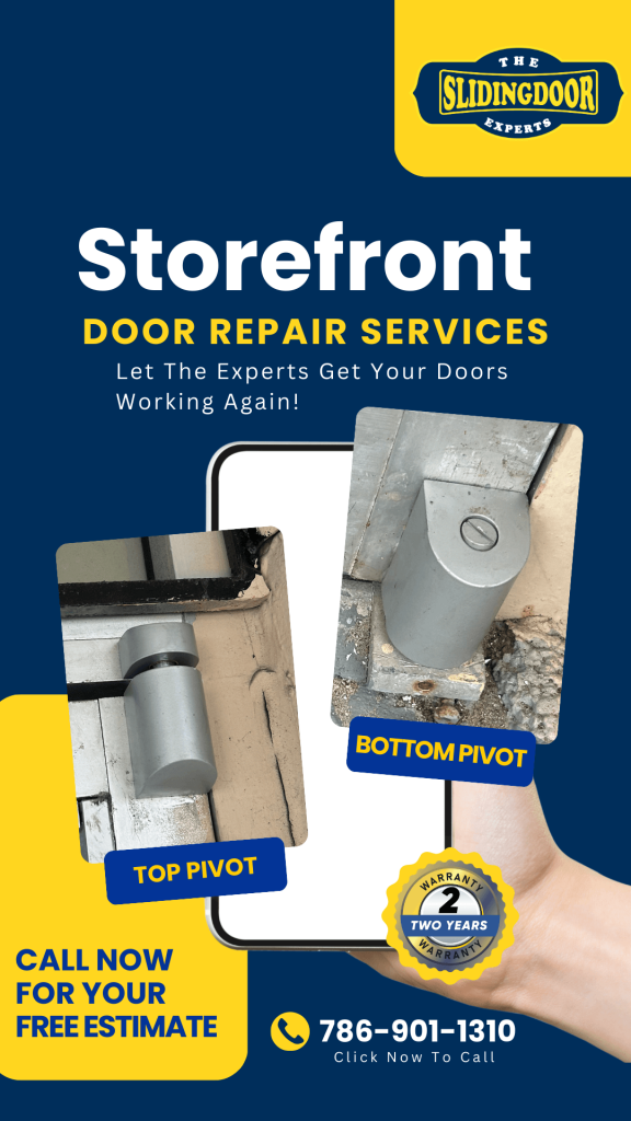 The Sliding Door Experts - Storefront Door Repair Services