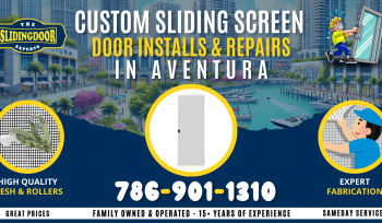 Custom Sliding Screen Door Services in Aventura