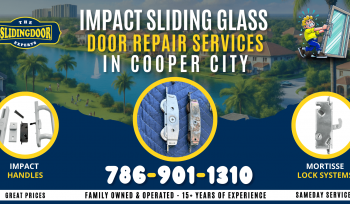 Impact Sliding Glass Door Repair Services in Cooper City