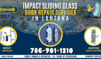 Impact Sliding Glass Door Repair Services in Lantana