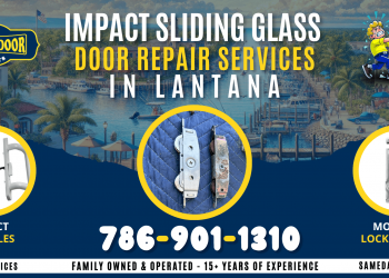 Impact Sliding Glass Door Repair Services in Lantana