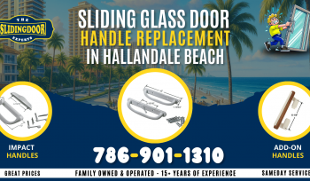 Sliding Glass Door Handle Replacement in Hallandale Beach