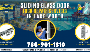 Sliding Glass Door Lock Repair & Replacement in Lake Worth