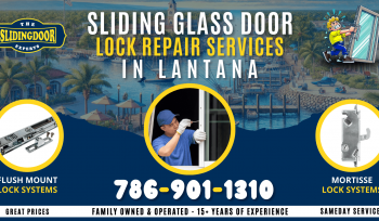 Sliding Glass Door Lock Repair & Replacement in Lantana