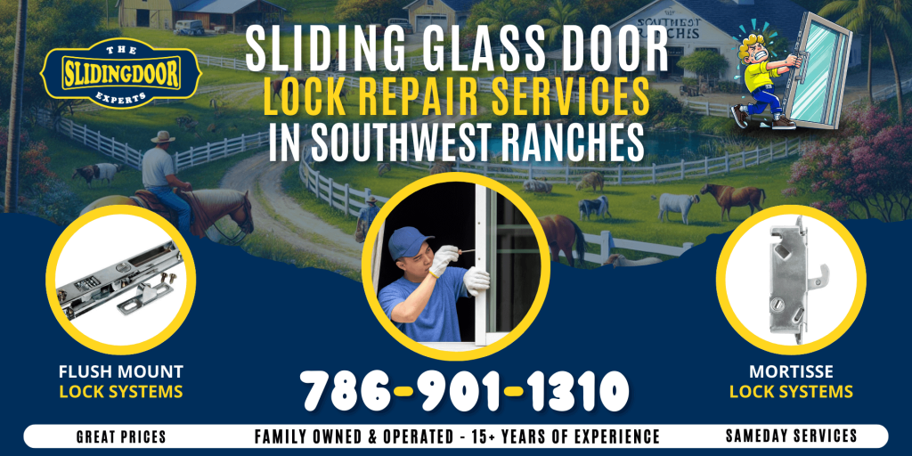 Sliding Glass Door Lock Repair & Replacement in Southwest Ranches