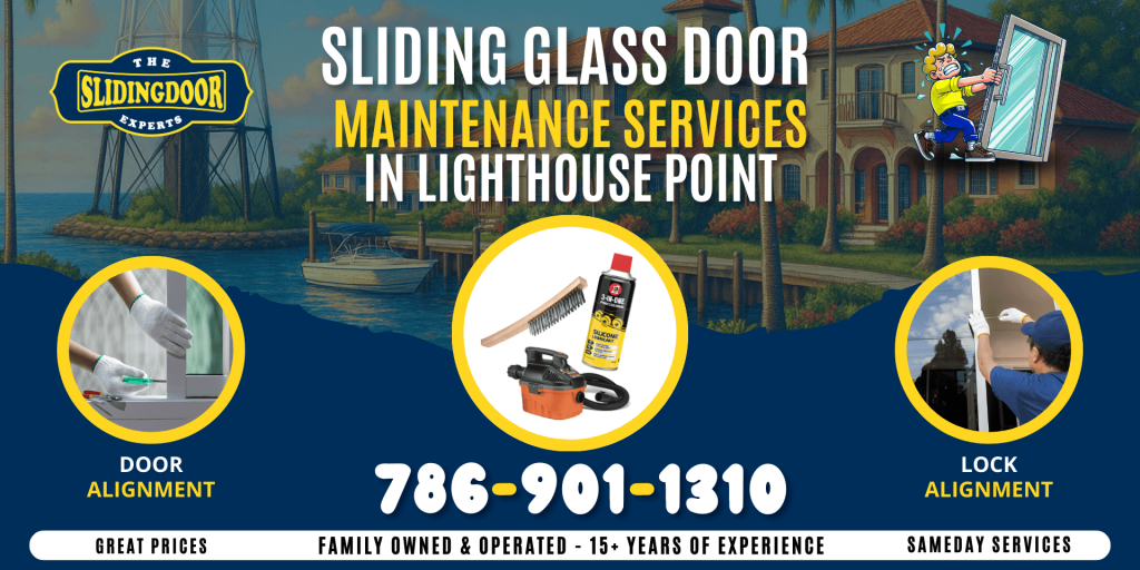 Sliding Glass Door Maintenance Services in Lighthouse Point