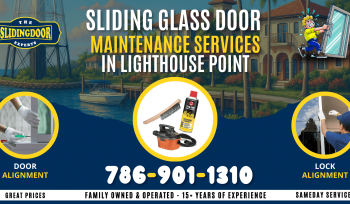 Sliding Glass Door Maintenance Services in Lighthouse Point