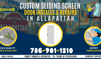 Custom Sliding Screen Door Services in Allapattah