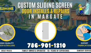 Custom Sliding Screen Door Services in Margate