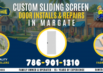 Custom Sliding Screen Door Services in Margate
