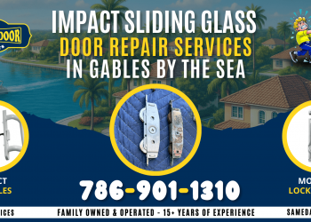 Impact Sliding Glass Door Repair Services in Gables By The Sea