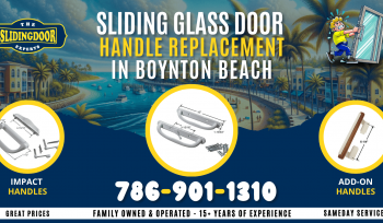 Sliding Glass Door Handle Replacement in Boynton Beach