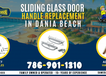 Sliding Glass Door Handle Replacement in Dania Beach