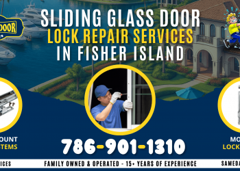 Sliding Glass Door Lock Repair & Replacement in Fisher Island