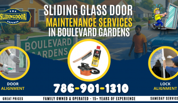 Sliding Glass Door Maintenance Services in Boulevard Gardens