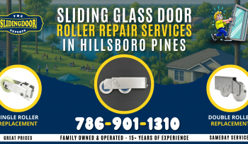 Sliding Glass Door Roller Repair in Hillsboro Pines