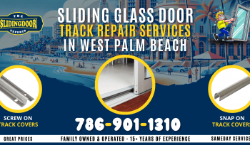 Sliding Glass Door Track Repair in West Palm Beach