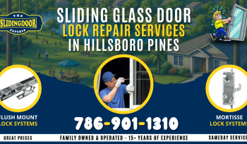 Sliding Glass Door Lock Repair & Replacement in Hillsboro Pines