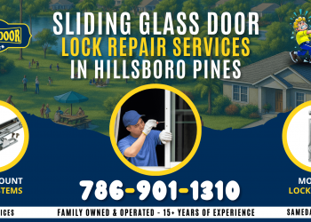 Sliding Glass Door Lock Repair & Replacement in Hillsboro Pines