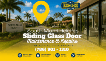 South Miami Heights sliding glass door repair and maintenance services by The Sliding Door Experts