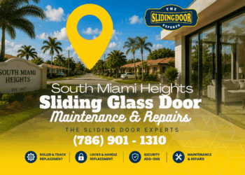 South Miami Heights sliding glass door repair and maintenance services by The Sliding Door Experts