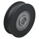 Nylon sliding glass door roller used for smooth quiet operation